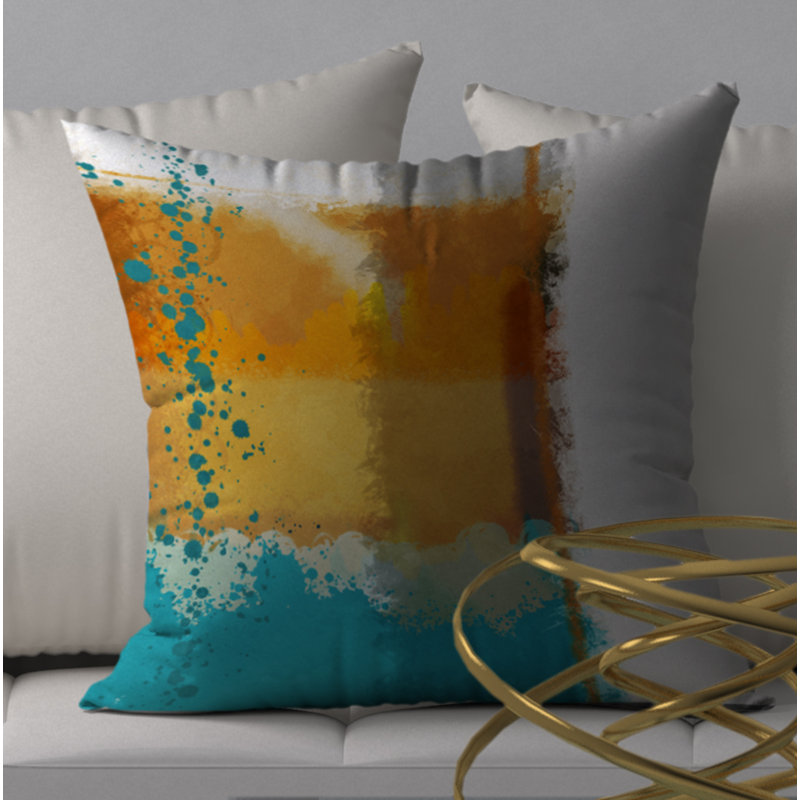  Housse et insert de coussin précieux en épinette carrée, 18" x 18"