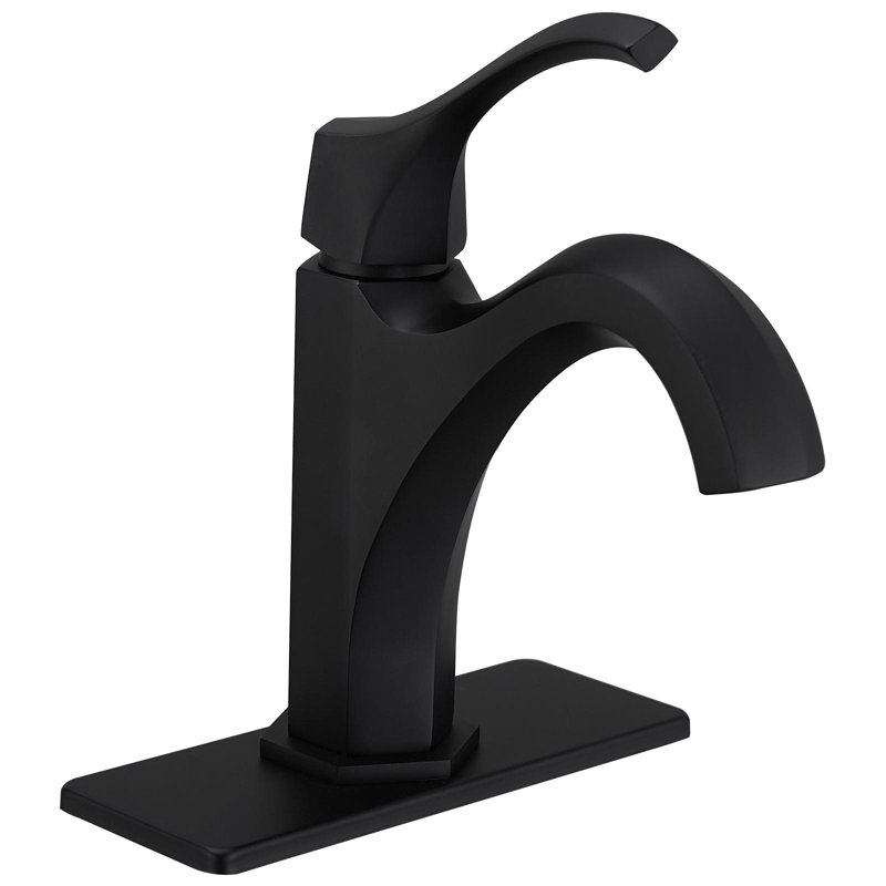 Robinet pour salle de bain Farmhouse, Noir mat