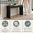 Allegonda Fluted Entryway Hall Console Table/Desk-206299908