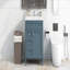 Meuble-lavabo de salle de bain 30 po avec lavabo supérieur, meuble-lavabo moderne avec 2 tiroirs et tiroir basculant, meuble-lavabo simple-727519071-727519068
