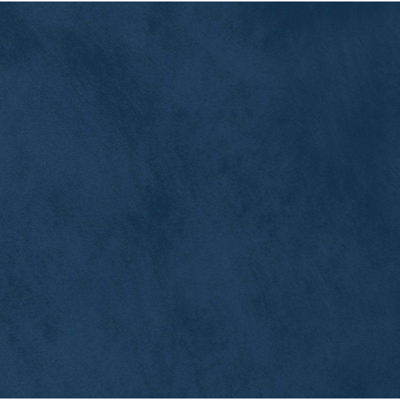 Lit tapissier standard Soufian, Bleu marine, Simple