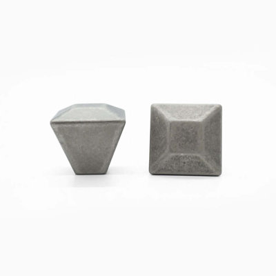 Diamond 1 5/16" Length Geometric Knob