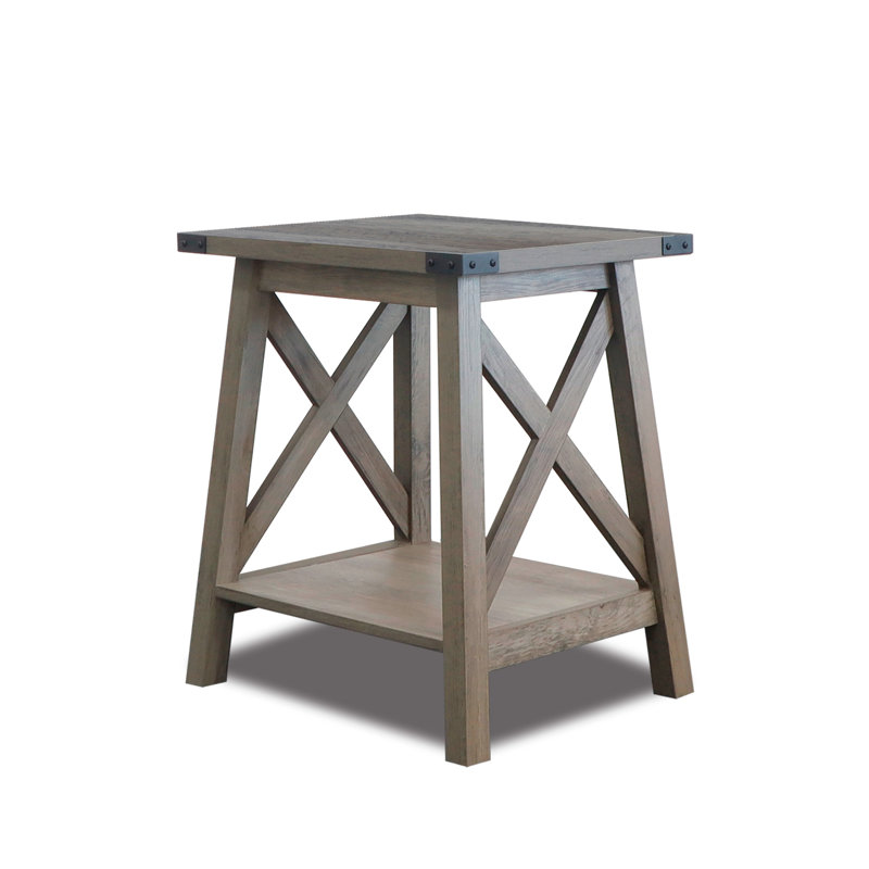 Seandrea End Table, Light Gray, Light Gray