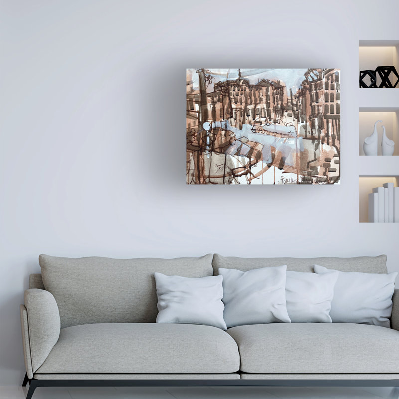 Bolognaise «Portland Maine II» sur toile, H 18 po x l 24 po