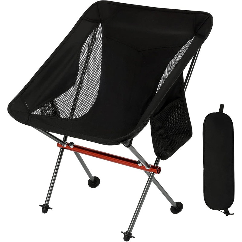 Chaise de camping portative, compa ...