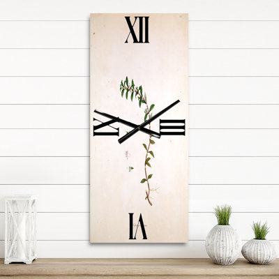 Horloge murale London Plants II