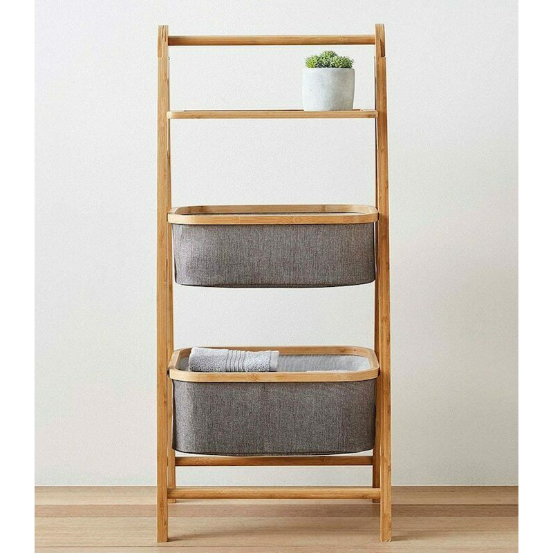 Levan Bamboo Bathroom Shelves
