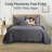 Embossed Quilted Bedspread Set – Ultra Soft Microfiber Coverlet With Pillow Shams, Hotel-Style Bedding For All Beds-123213628-123213630