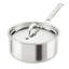 Probond® Luxe 2-quart Professional Clad Stainless Steel Saucepan With Lid-1074071916
