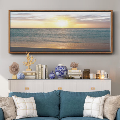 Sunset Reflection - toile encadrée