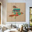 Brampt Southwestern Vibes I sur noyer-109123689