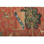 Hand-Knotted High-Quality Rust and Green Area Rug