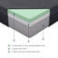 Matelas en mousse viscoélastique imprégnée de gel et thé vert, matelas dans une boîte-2049123444
