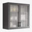 Armoire de rangement murale de style rétro