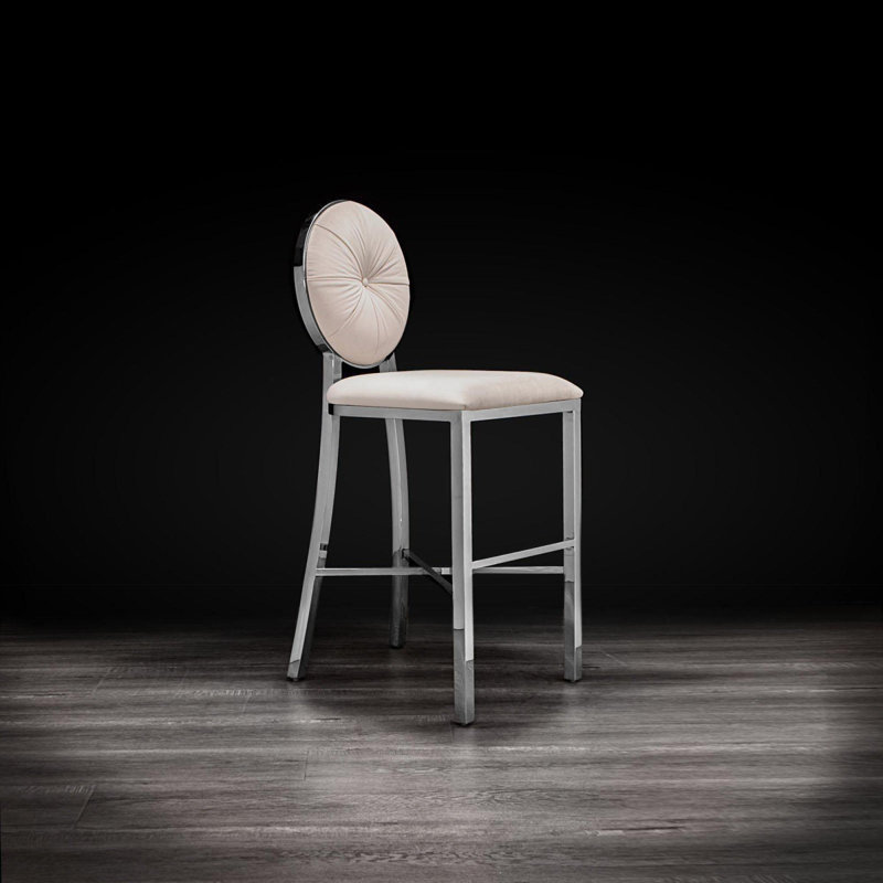 Tabouret Regina, Beige