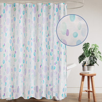 Painter Dots Texture Shower Curtain