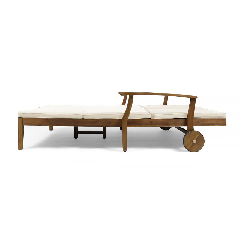 PERLA DOUBLE CHAISE LOUNGE, Cream