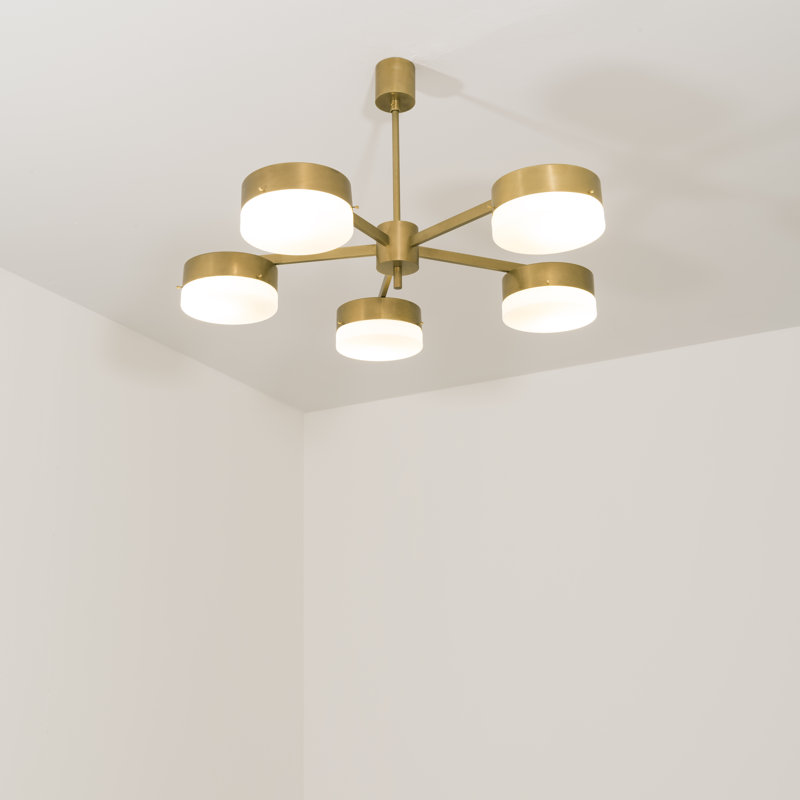Plafonnier encastré linéaire moderne à DEL unique et remarquable de 43 po CELESTE LUMINESCENCE