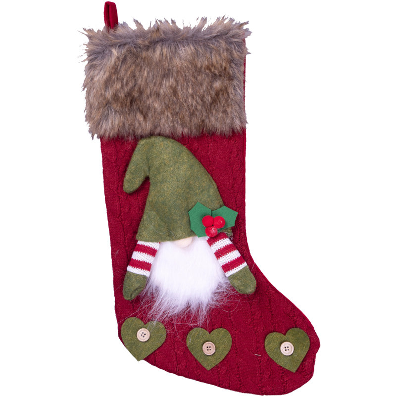 Silk Stocking Holder, Red
