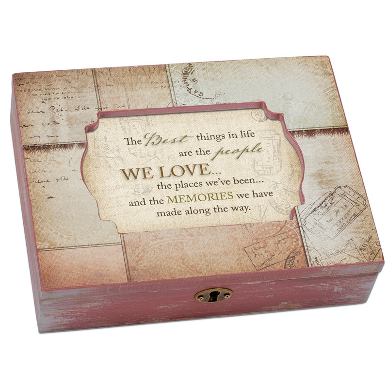 Manufactured Wood Memory Box