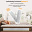 Matelas à ressorts pour lit simple noir 10 pouces, mi-ferme avec mousse viscoélastique imprégnée de gel, 75 po x 39 po x 10 po-1442679048-1442679093
