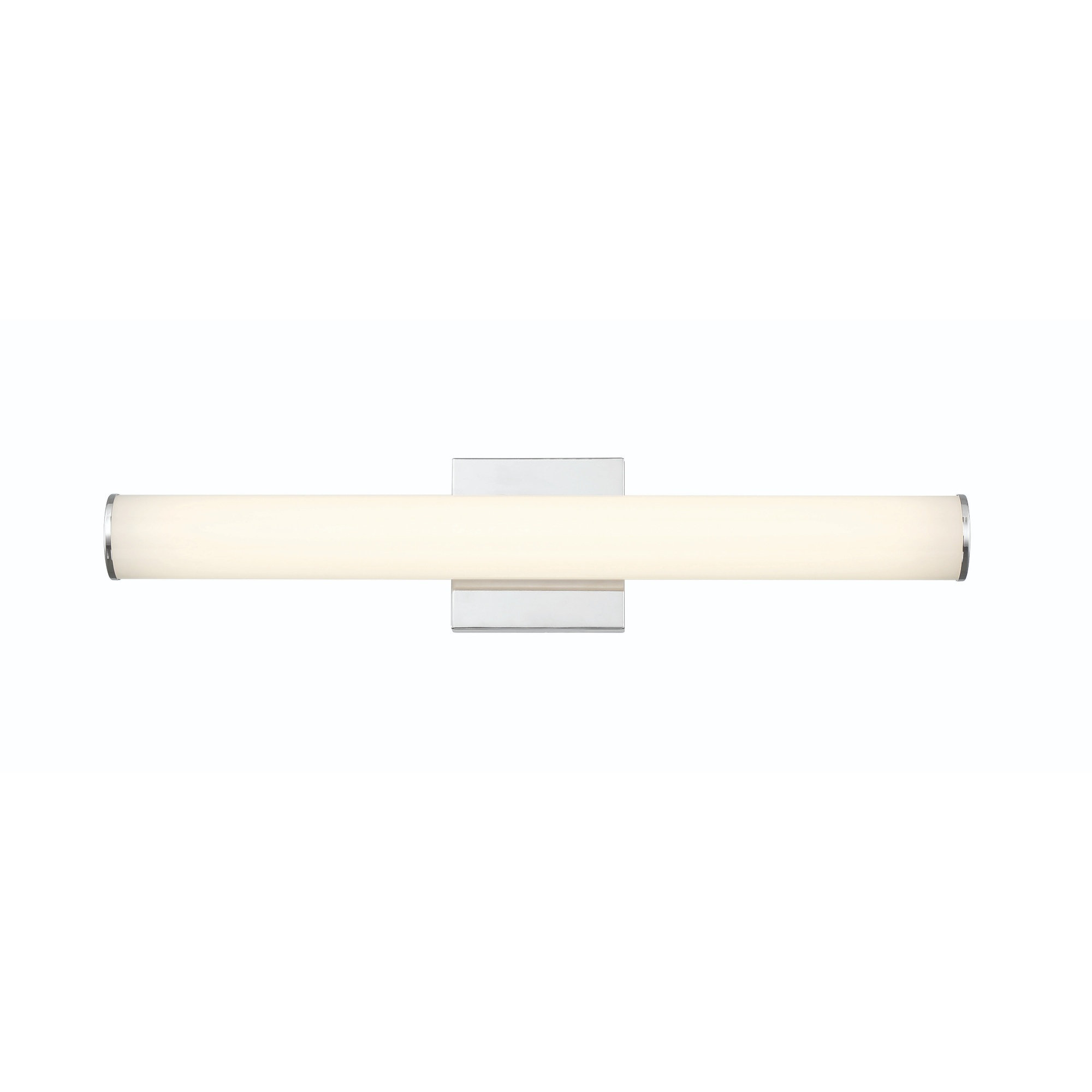 Stepridge Round 27W Vanity Light, Chrome, 2.5'' H x 24'' W x 2.5'' D