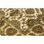 Tapis unique ivoire / olive / brun de haute qualité noué à la main One-of-a-Kind