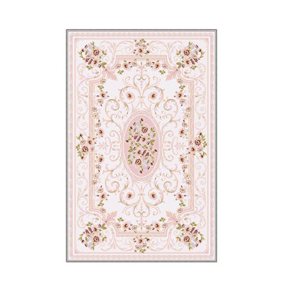Stylish Woven Carpet, 5.2 x 7.5 Feet | 100% Polyester, 0.3 in Pile Height, Antibacterial, Non-Slip PVC Dot Underside | Machine Washable, 3D Digital Print | Perfect for Living Room, Bedroom & Home Décor