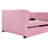 Upholstered Daybed With Ergonomic Design Backrest And Trundle