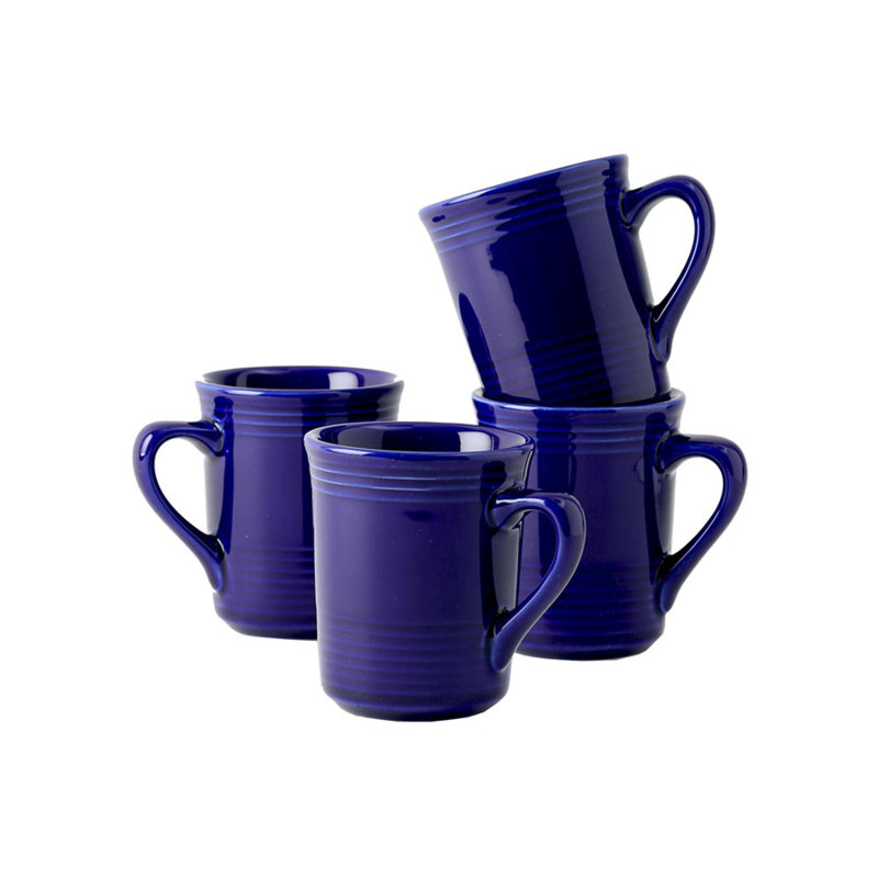 Arsène Ceramic Coffee Mug, Cobalt Blue