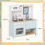 Kids Pretend Play Kitchen Set With Light & Sound Stove, Turning Knobs And Full Cooking Accessories For Kids Over 3 Years Old