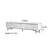 Solid Wood TV Stand with Wave Design-105339682