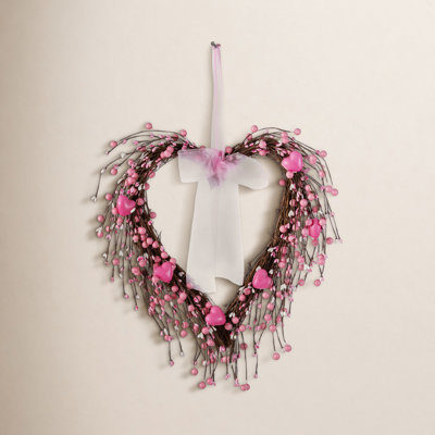 17" Valentine's Day Wreath