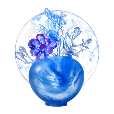 Vase Landscape & Nature Figurines & Sculptures
