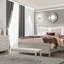 TABOURET CHAMPAGNE CROSS GLAM (Commode