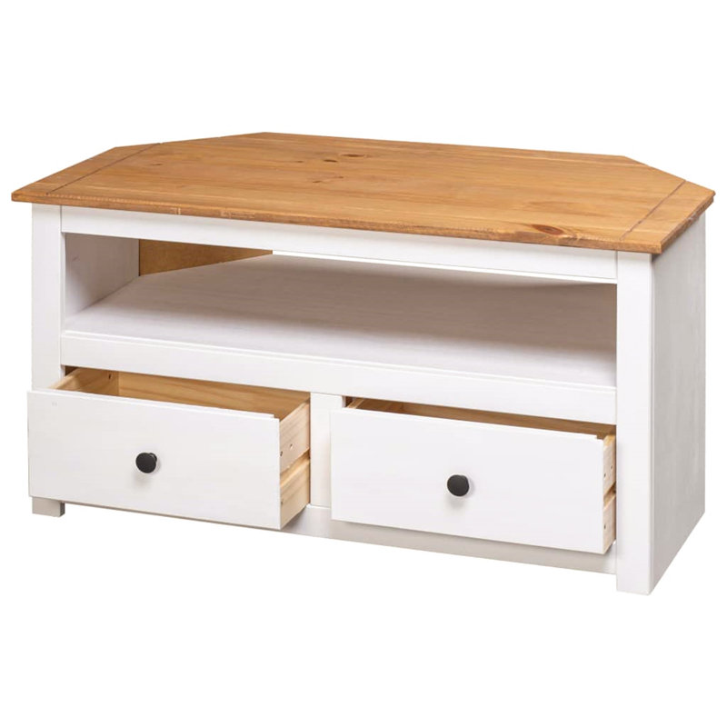Matthews TV Stand for TVs up to 42", White