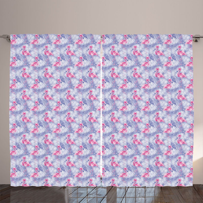 Semi Sheer Curtain Pair