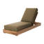 Chatsworth Outdoor Teak Chaise Lounge-924820424