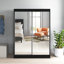 Garde-robe en wengé avec miroir Aria-2105991399-2070550544