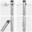 Vidaxl Hexagon Fence Galvanised Steel-114621624-114621642