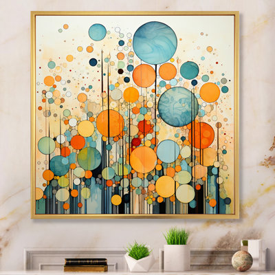 Retro Remix IV - Abstract Collages Canvas Wall Art