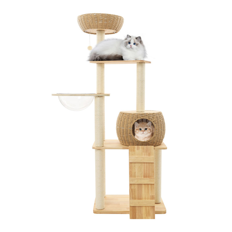 Multi-Level Cat Tree, Cat Climbing Frame For Indoor Cats