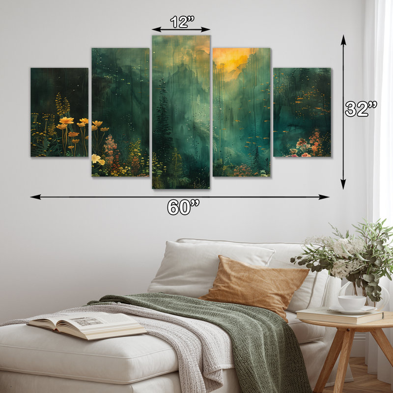 Chumley - Forest Canvas Wall Art Set