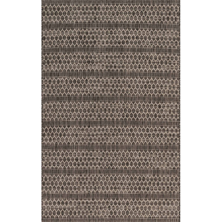 Jimmu Machine-Woven Stain Resistant Geometric Area Rug