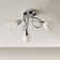 3-Light 36cm Semi Flush Mount