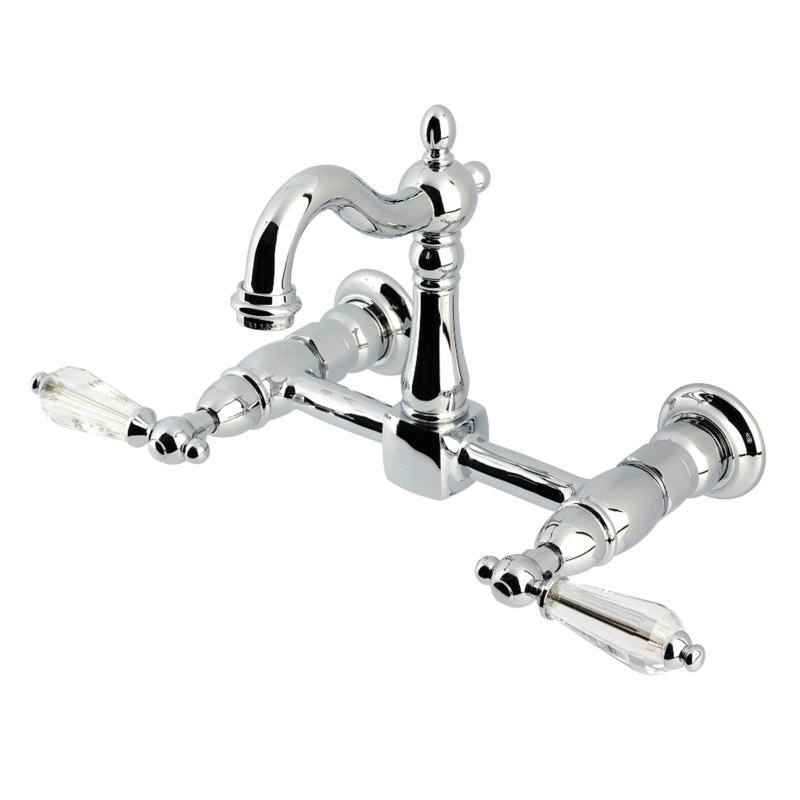 Robinet pont en laiton Willshire, Chrome poli