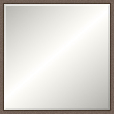 Bryand Solid Wood Beveled Mirror