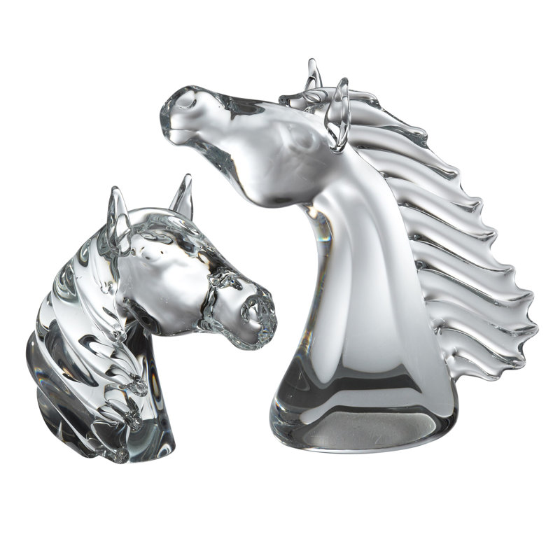 Thoroughbred Horse Head-Lg