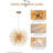 9 - Light Gold LED Crystal Pendant