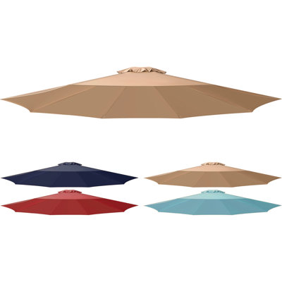 Auvent de remplacement pour parasol de patio - Rafraîchissez votre espace extérieur
